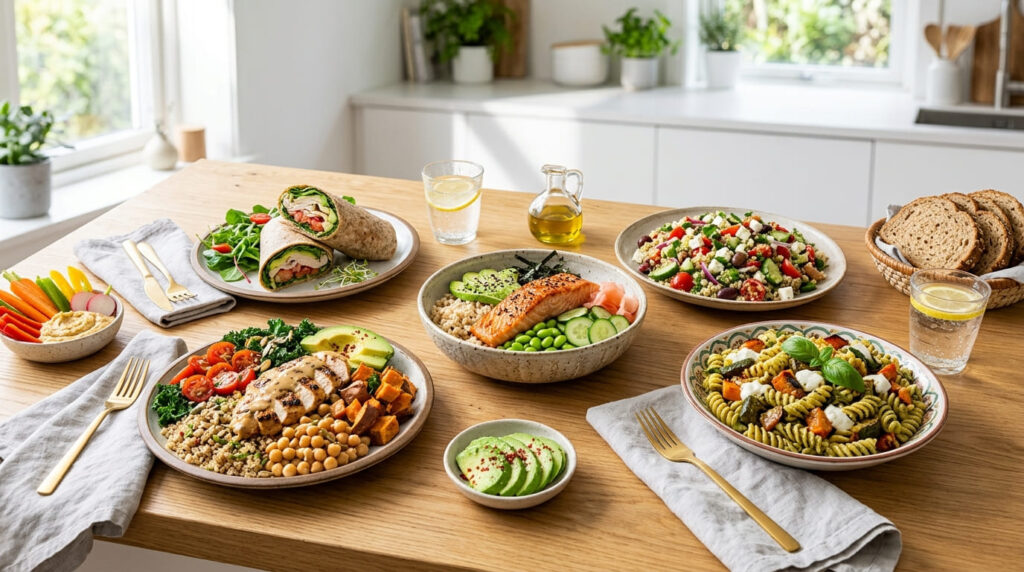 healthy-lunch-ideas-mixed-meals