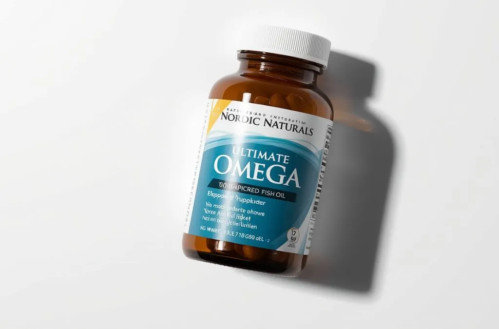 "Nordic Naturals Ultimate Omega supplement bottle"