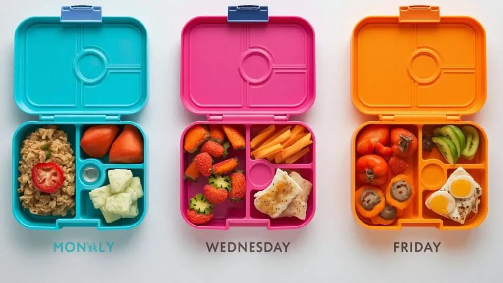  A week of the best school lunch ideas packed in bento-style lunch boxes