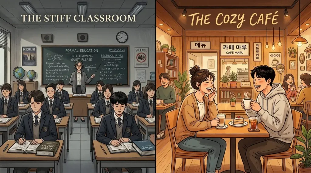  Beginner struggling with textbook Korean vs real-life Korean conversations